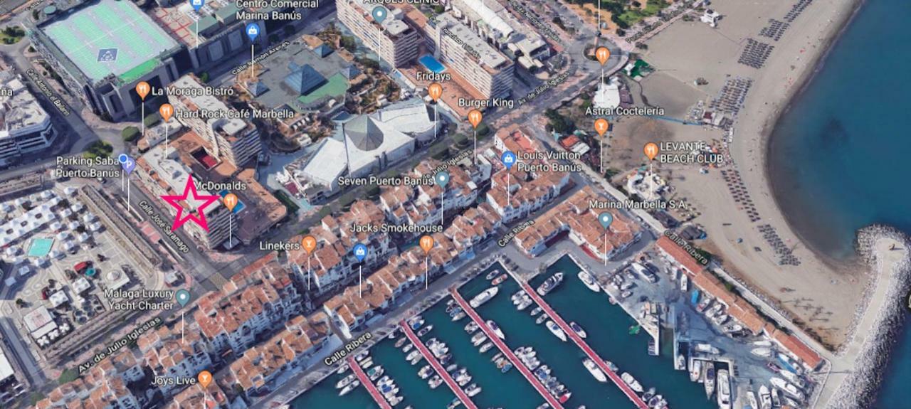 Center Puerto Banus -3 Bedrooms ماربيا المظهر الخارجي الصورة